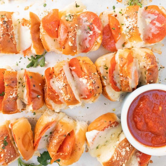 Pepperoni Cheese Rolls