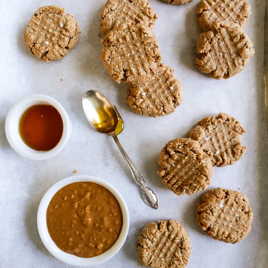 Almond Flour Peanut Butter Cookies