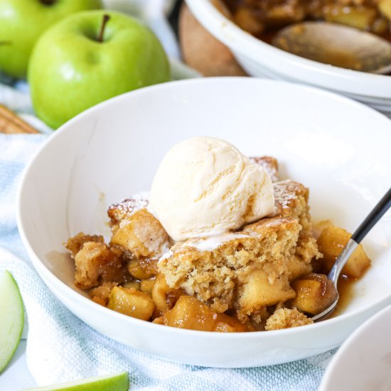 Apple Sponge Pudding