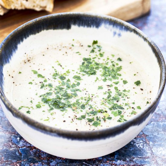 Jerusalem Artichoke Soup