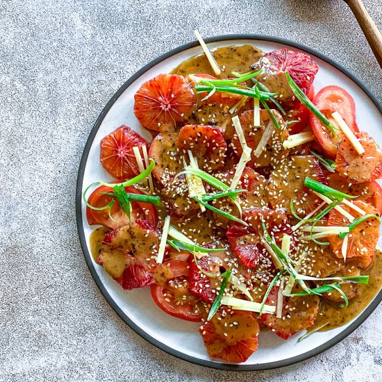 Tomato and Blood Orange Salad