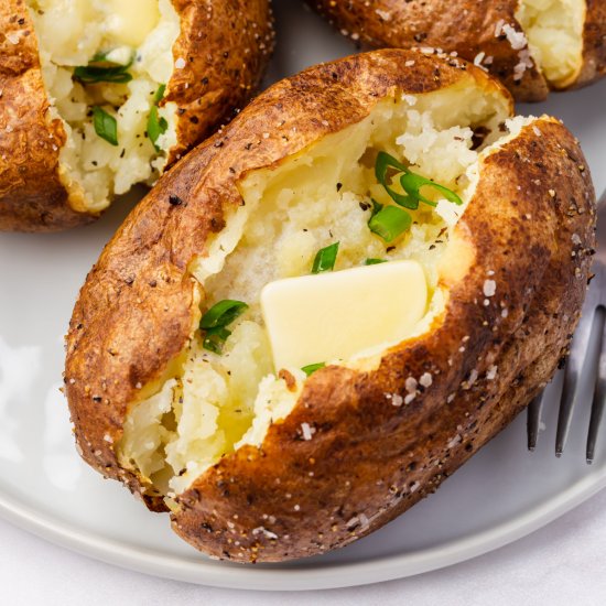 Air Fryer Baked Potatoes