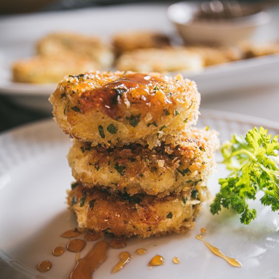 Fried Goat Cheese & Hot Honey