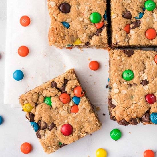 Monster Cookie Bars