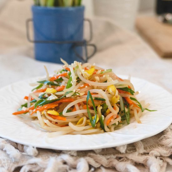 Korean Soybean Sprout Salad