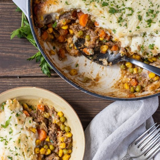 Slow Cooked Guinness Shepherd’s Pie