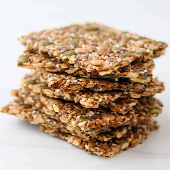 Gluten Free Seed Crackers