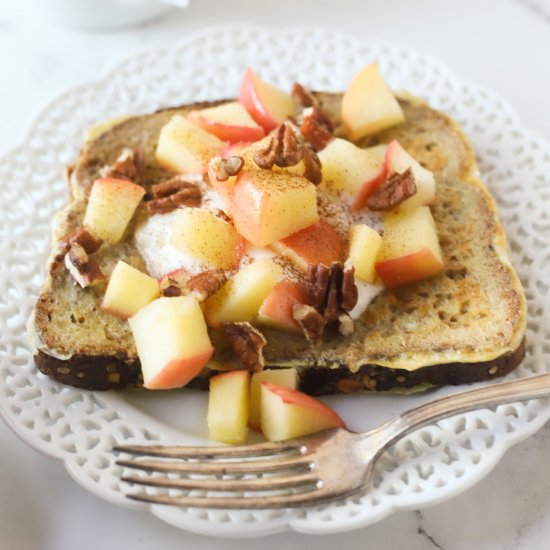 French Toast with Greek Yogurt and