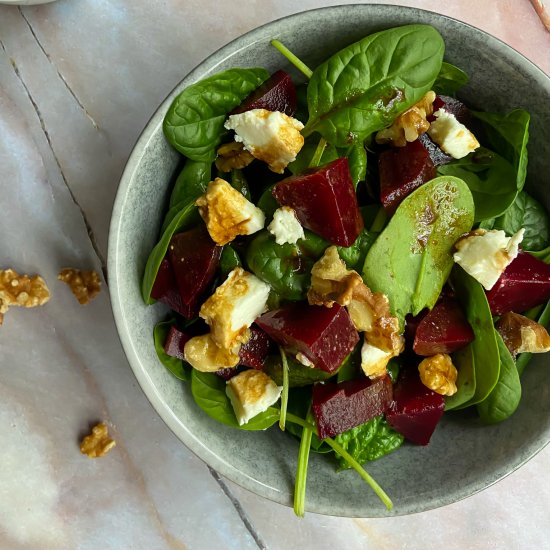 Beetroot Goat Cheese Salad