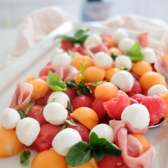 Melon and Prosciutto Salad