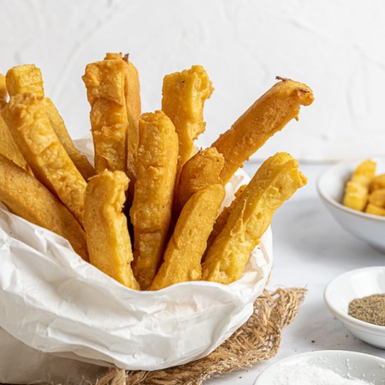 Chickpea Fries (Baked Option)