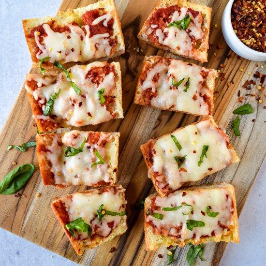 Air Fryer French Bread Pizza