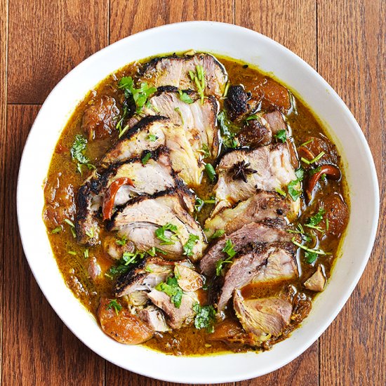 Braised Pork with White Wine