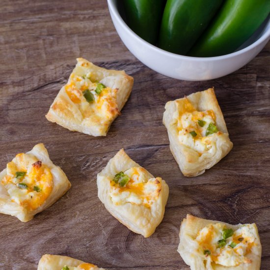 Puff Pastry Jalapeño Appetizers