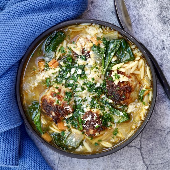 Wedding Soup With Meatballs