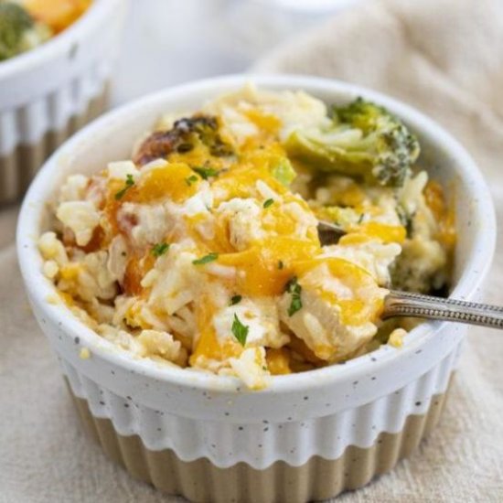 Chicken, Rice & Broccoli Casserole