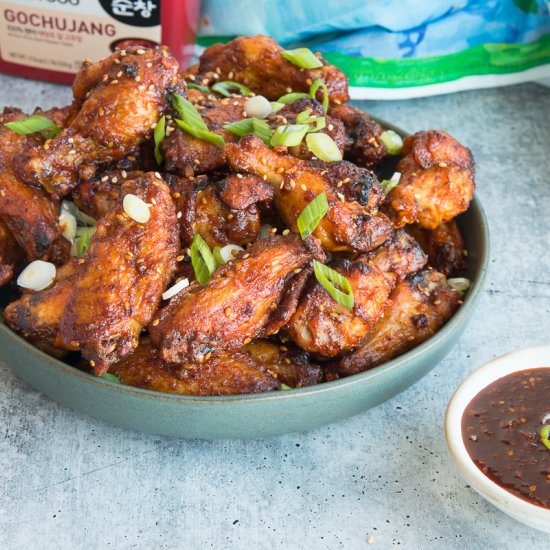 Gochujang Air Fryer Chicken Wings