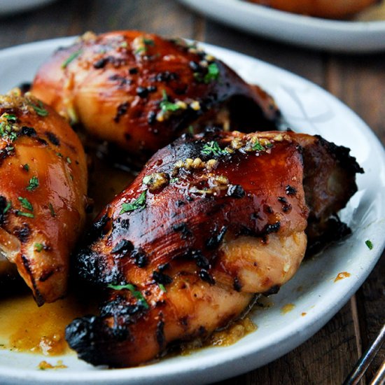 Air Fryer Honey Garlic Chicken