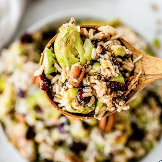 Roasted Brussels Sprouts Salad