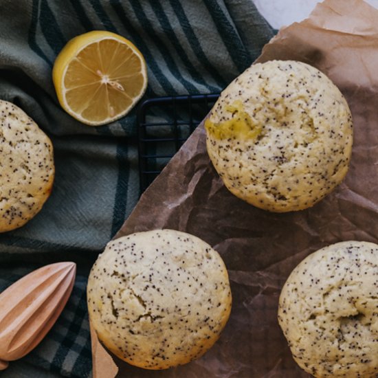 Best Poppy Seed Lemon Curd Muffins