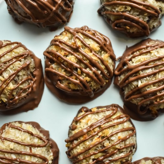 Vegan Banana Coconut Cookies