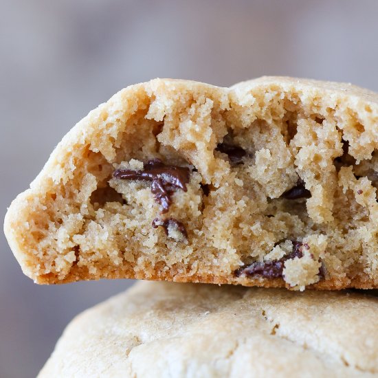 Peanut Butter Chocolate Chip Cookie