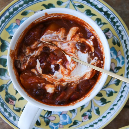 Vegan Butternut Squash Chili