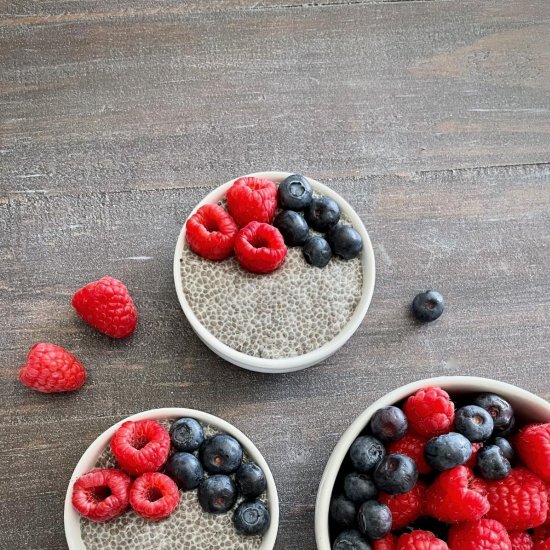 Oat Milk Chia Pudding