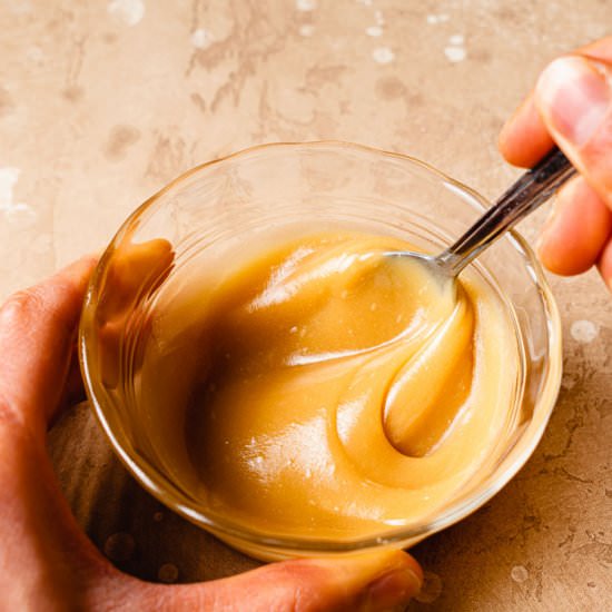 2 Ingredient Vegan Caramel