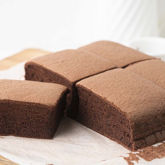 Cotton Soft Chocolate Sponge Cake