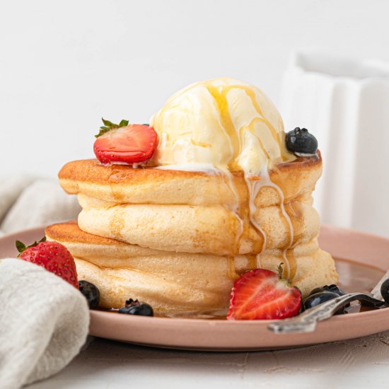 Japanese Souffle Pancakes