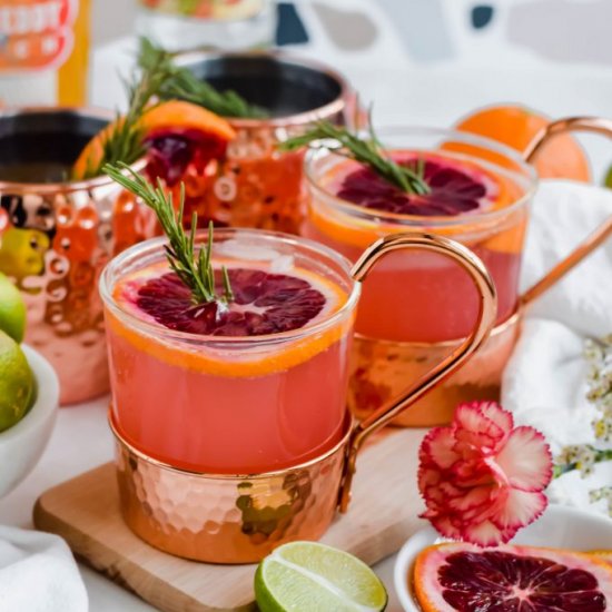 Blood Orange Moscow Mule