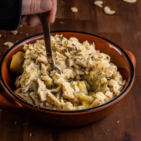 Vegan Smothered Cabbage