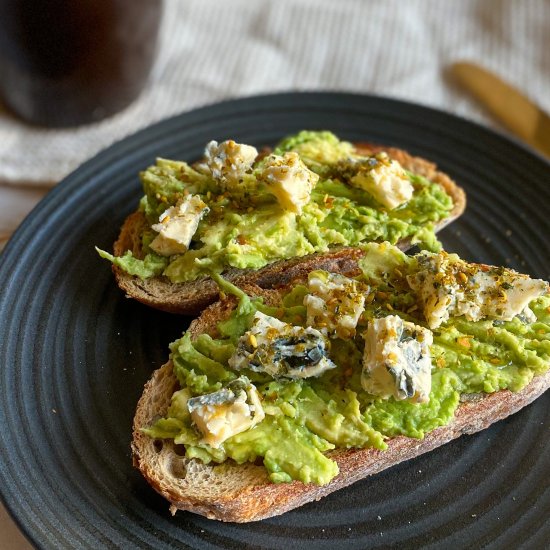 Avocado Toast with Gorgonzola