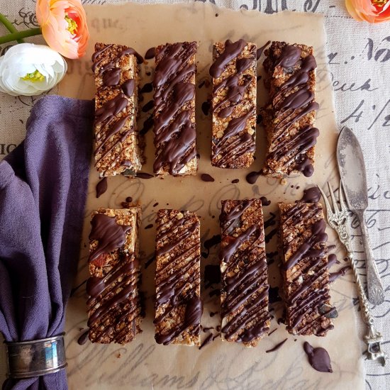 Healthy Granola Bars, extra protein