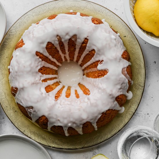 Gluten Free Lemon Bundt Cake