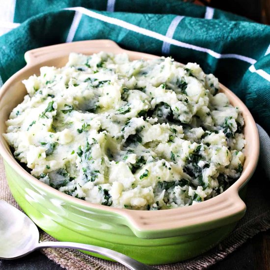 Colcannon – Irish Mashed Potatoes