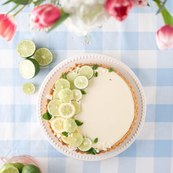 Key Lime Coconut Pie