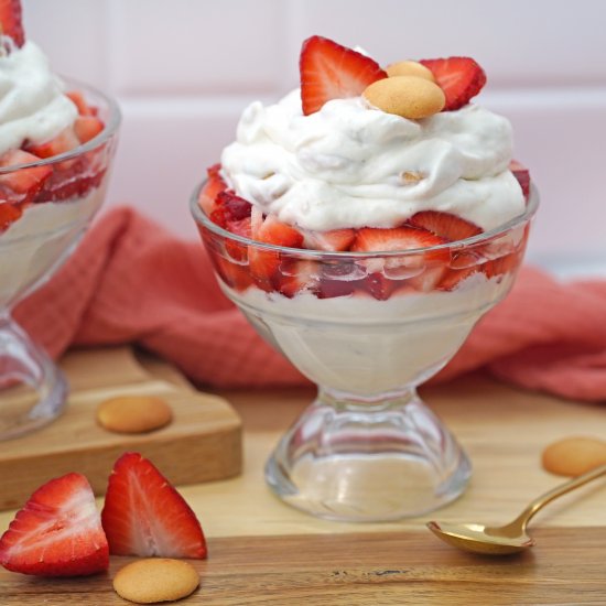 Strawberry Banana Pudding