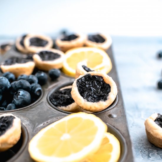 Mini Blueberry Pies