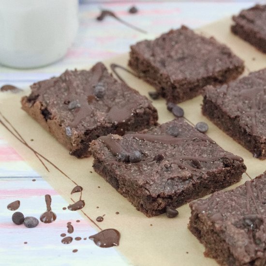 Chewy Dairy & Gluten-Free Brownies