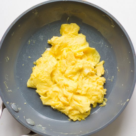 The PERFECT scrambled eggs