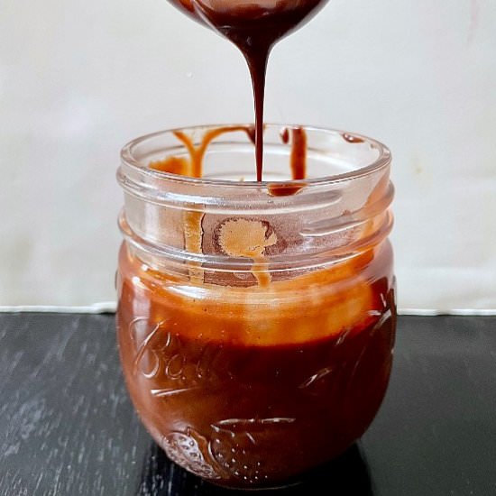 Easy 5 ingredient fudge sauce