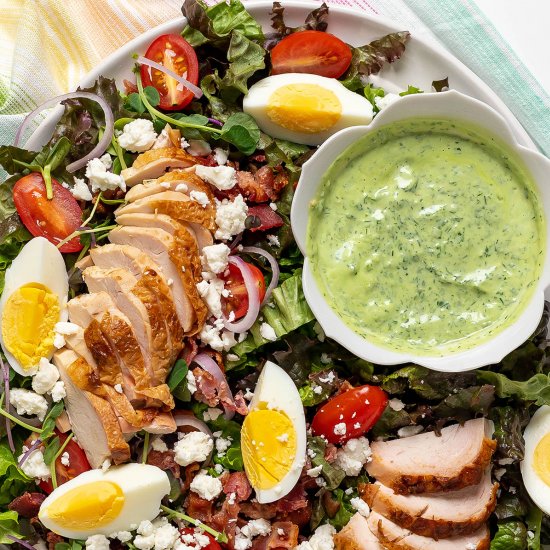 Green Goddess Cobb Salad