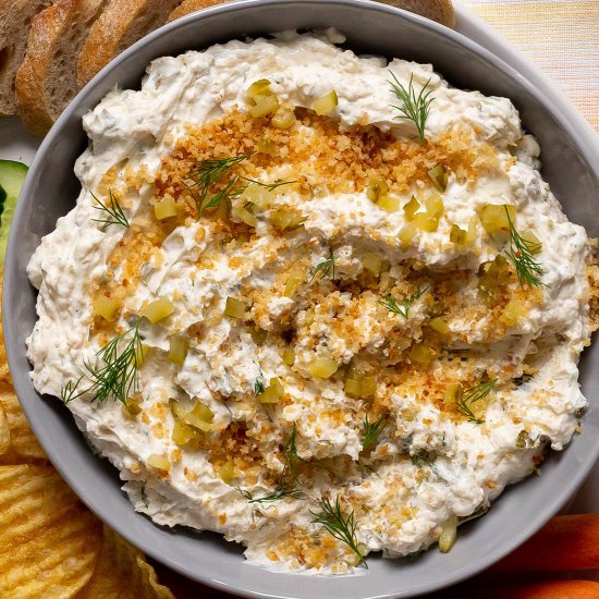 Fried Pickle and Ranch Dip