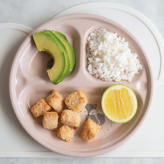 Crispy Baked Salmon Nuggets