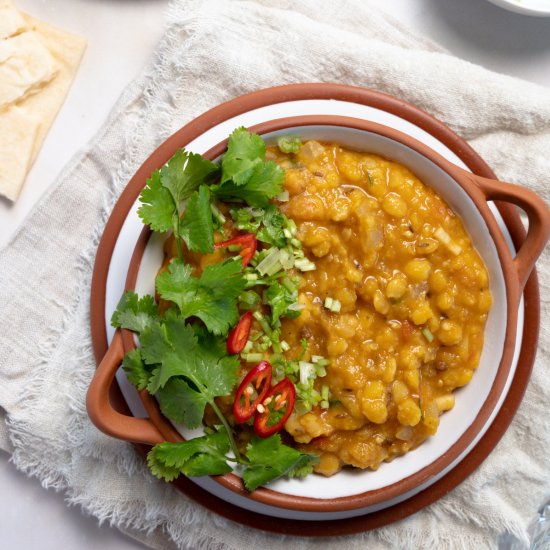 Yellow Split Pea Dahl