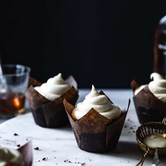 Bourbon Dulce de Leche Cupcake