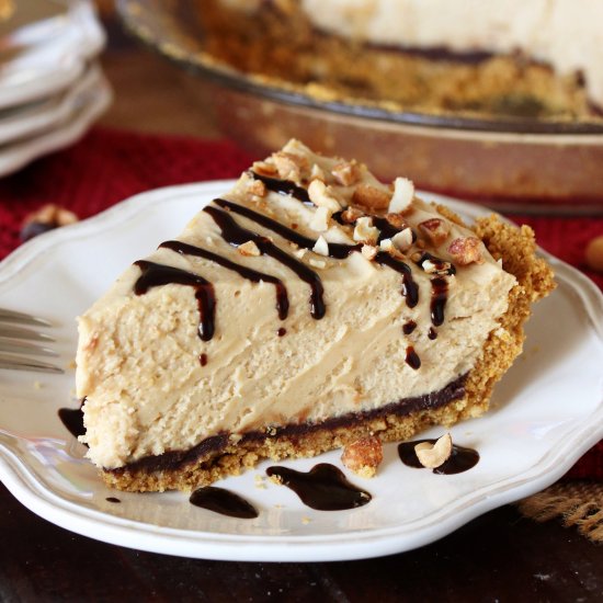 Black Bottom Peanut Butter Pie