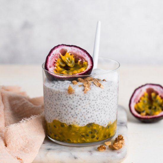 Passionfruit Chia Pudding